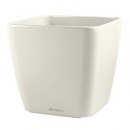 VASO LECHUZA QUADRO PREMIUM 35 - BIANCO LUCIDO