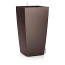 VASO LECHUZA CUBICO PREMIUM 22 ALL INCLUSIVE - ESPRESSO