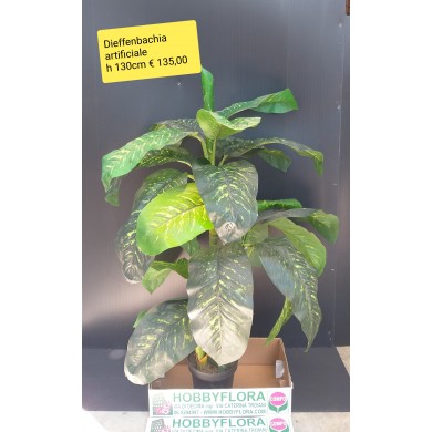 Dieffenbachia artificiale ht 130 cm