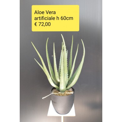 Aloe vera artificiale - altezza 60 cm