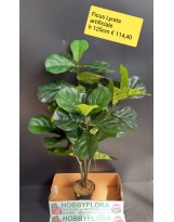 Ficus Lyrata artificiale - altezza 125 cm